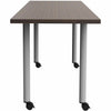 Safco Jurni Multi-Purpose Table with Post Leg & Casters