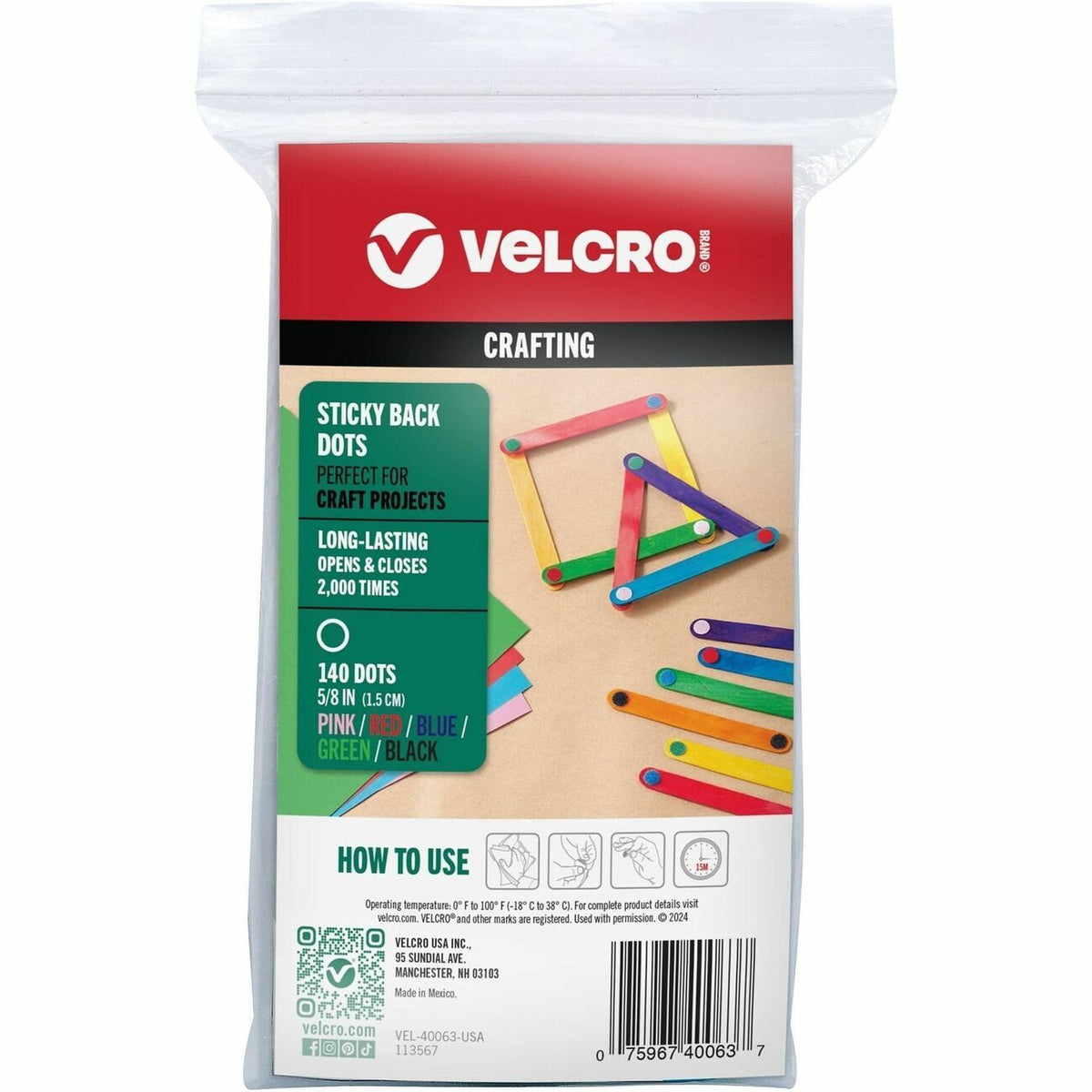 VELCRO® Sticky Back Hook&Loop Fasteners