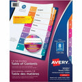 Avery Dividers Index Ready 1-8