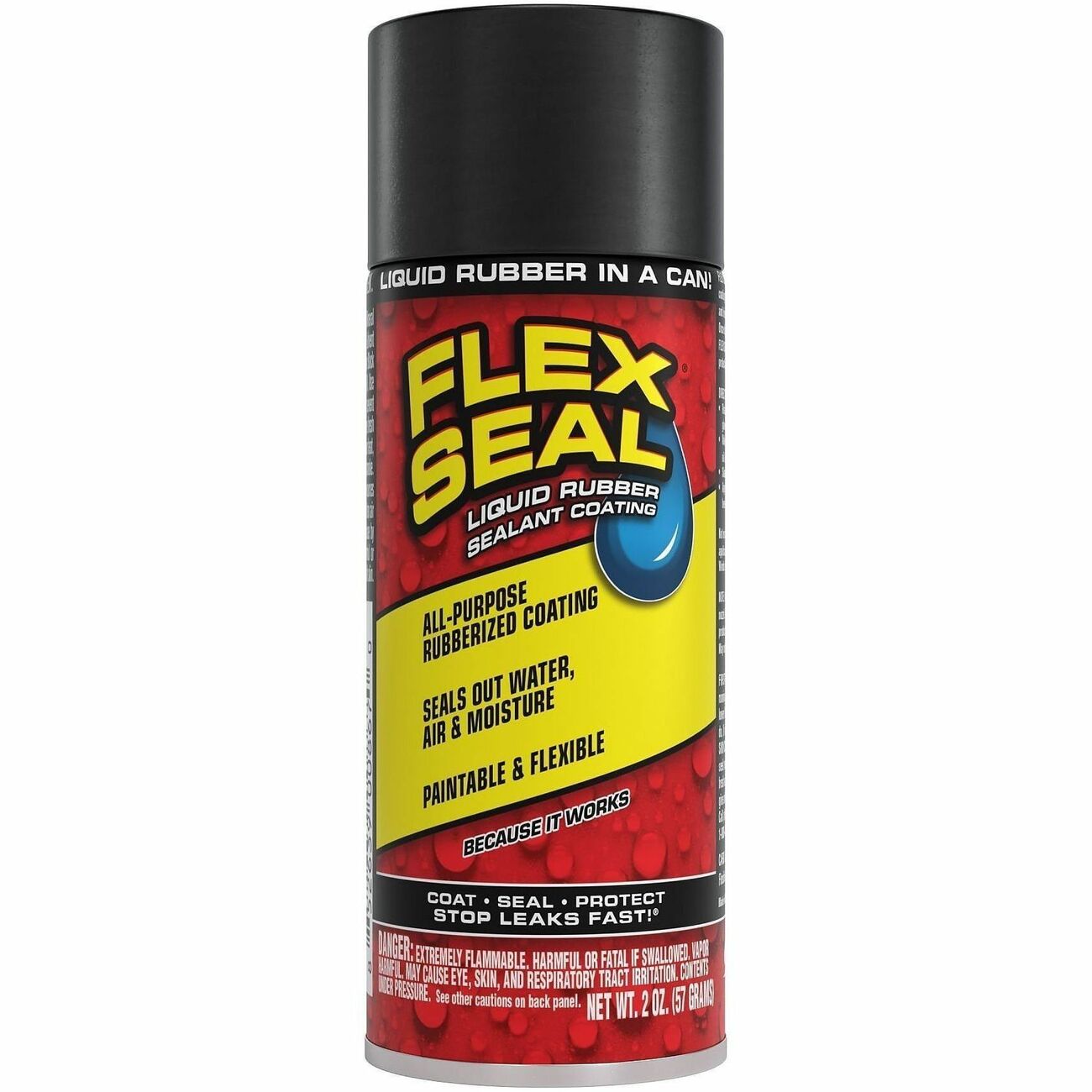 Rubber Liquid Mini 2Oz Blk