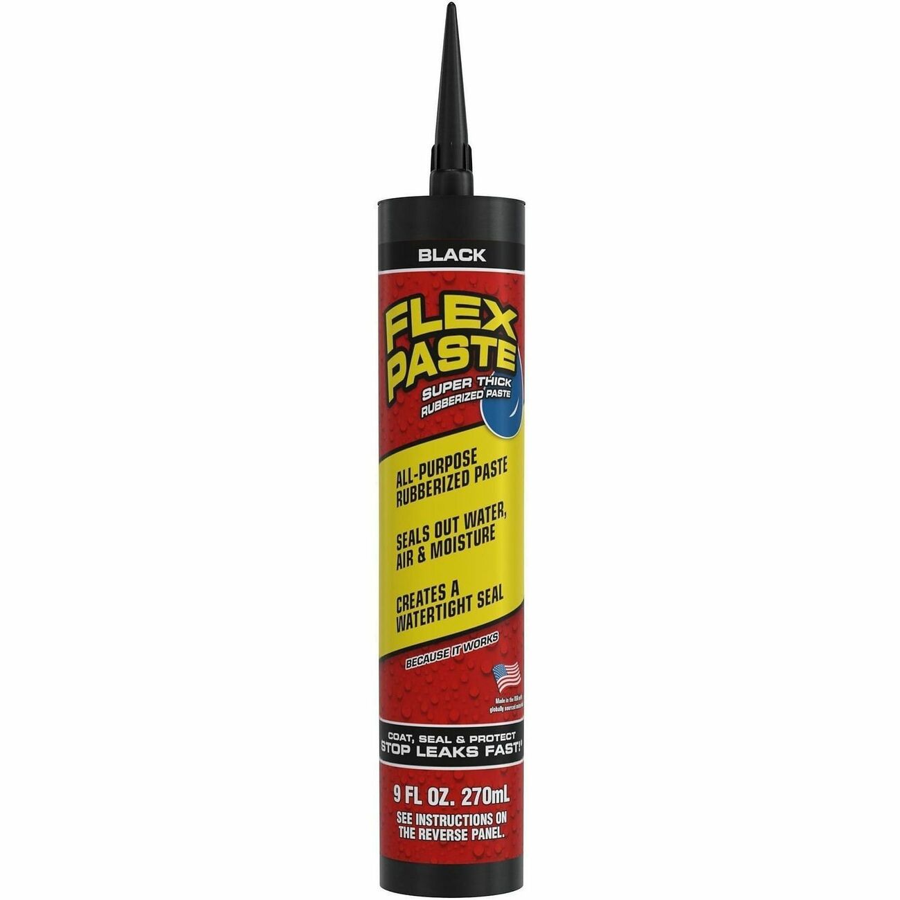 Paste Cartridge 9Oz Blk