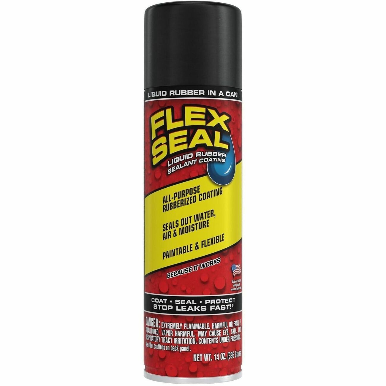 Rubber Liquid 14Oz Blk