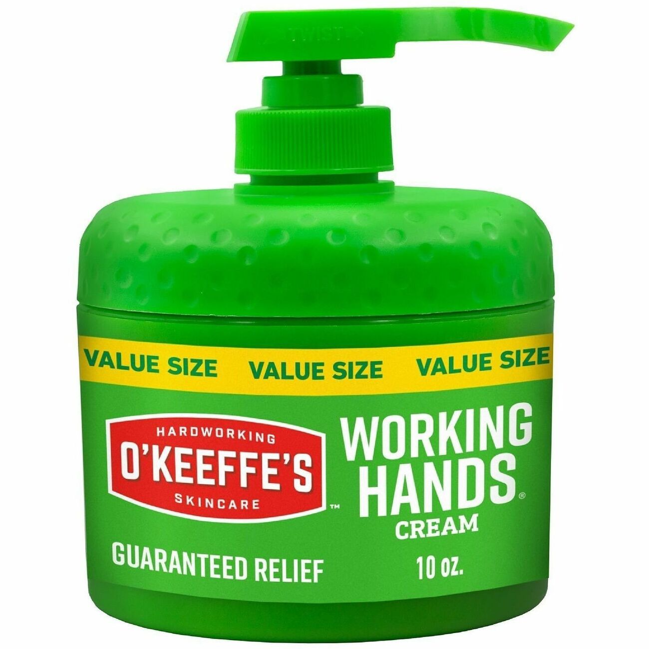 Cream Workg Hands Pump 10Oz