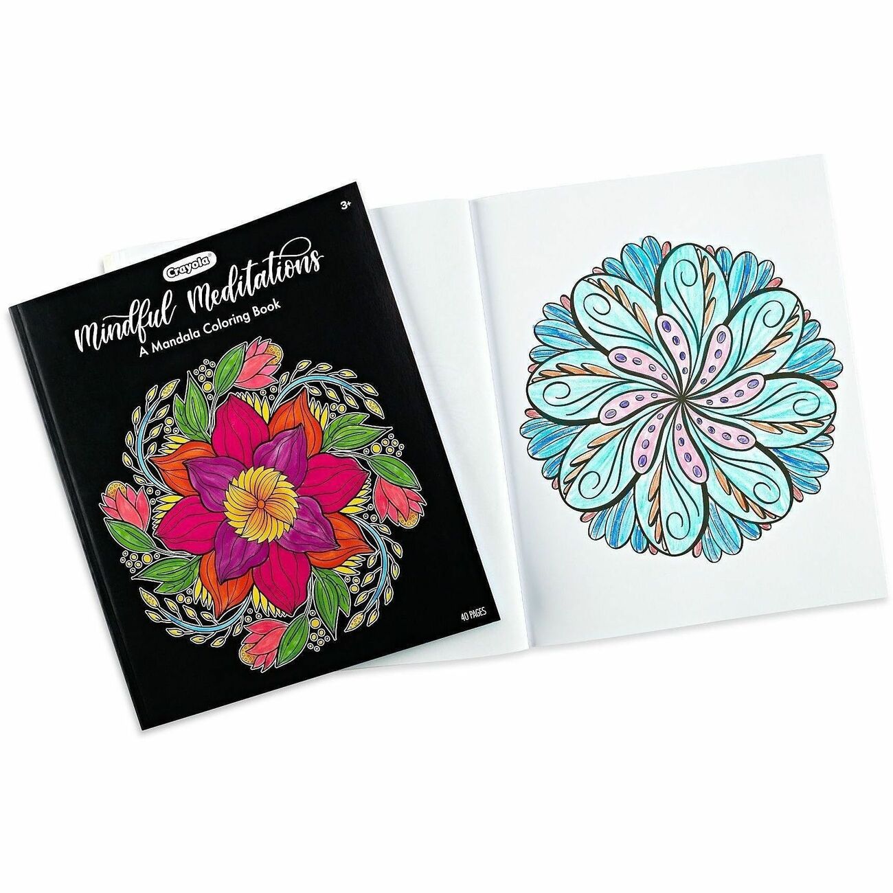 Crayola Clrgbk 40Pgs Mandala 24 Pk