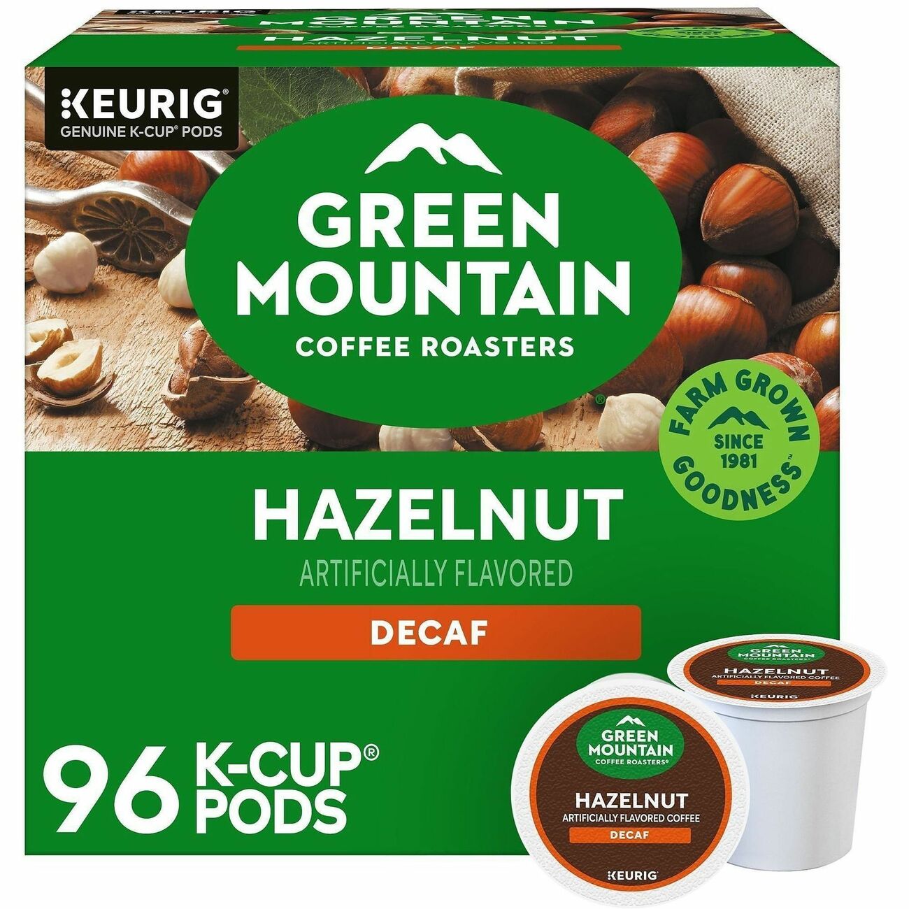 Kcup Hazelnutdecaf 24Bx