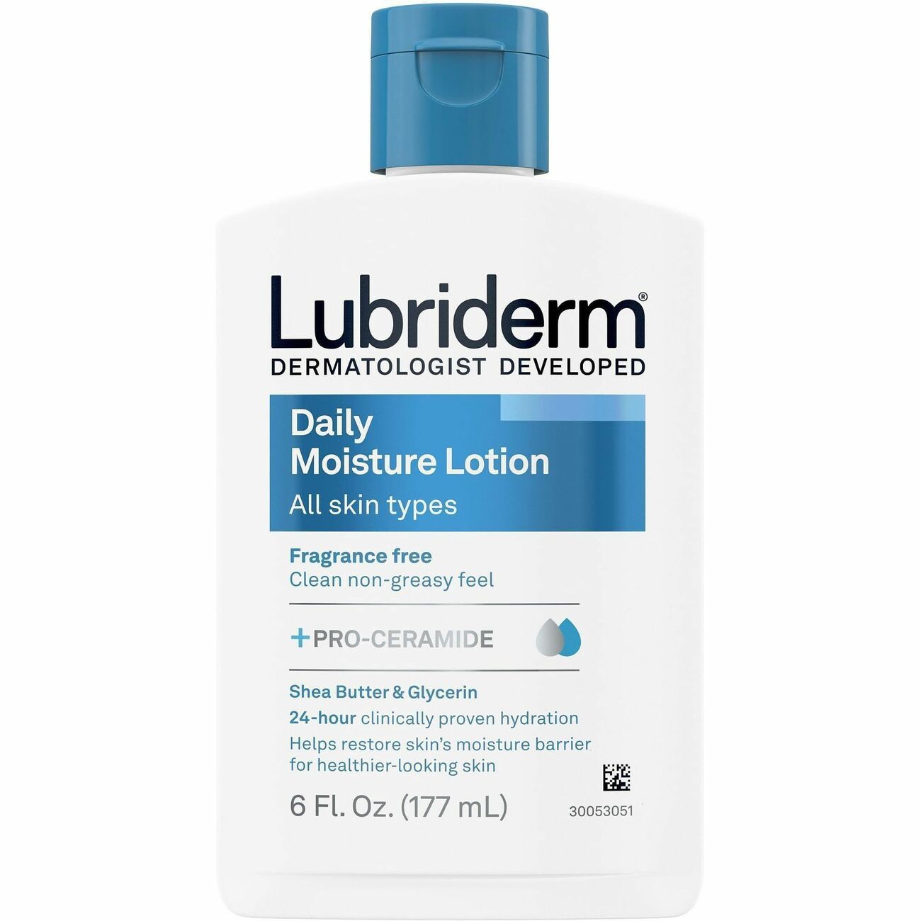 Lubriderm Lotion Unscented 6 oz