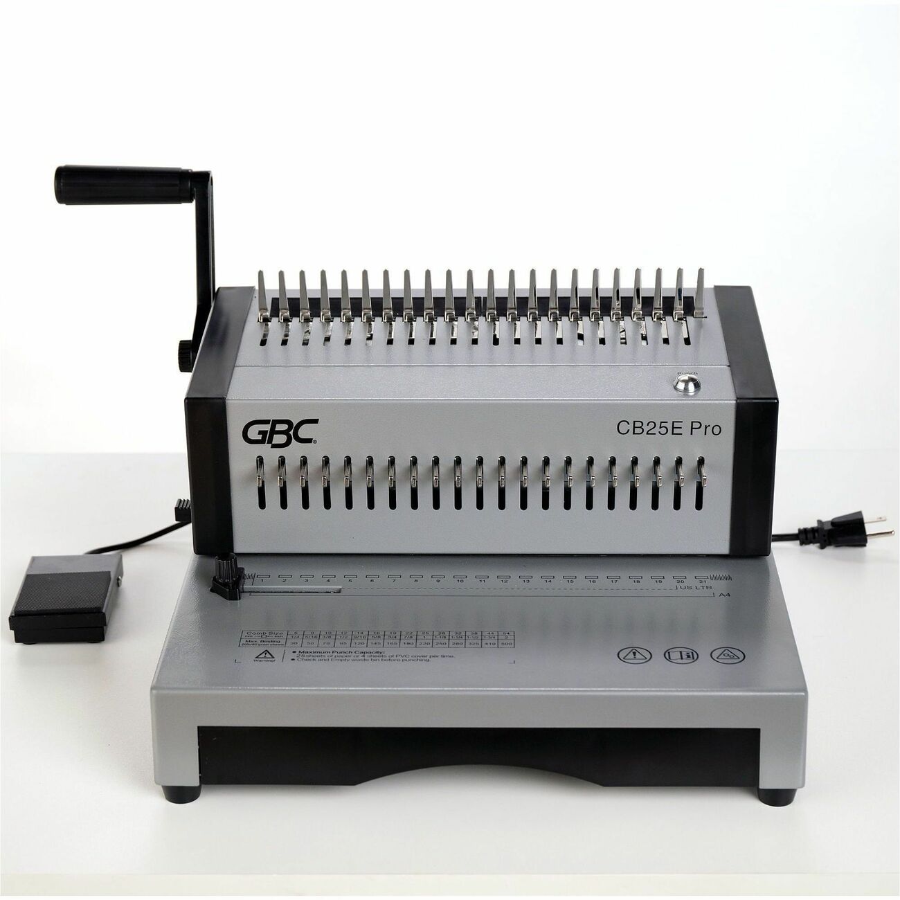 GBC Bind Cb25E Hvy Dty Elec Pch