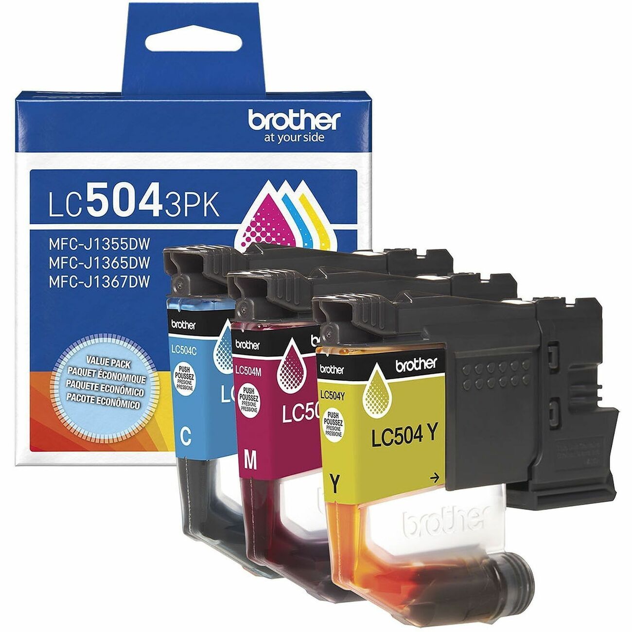 Brother Crt Std Cy Ma Yw Ink 3Pk