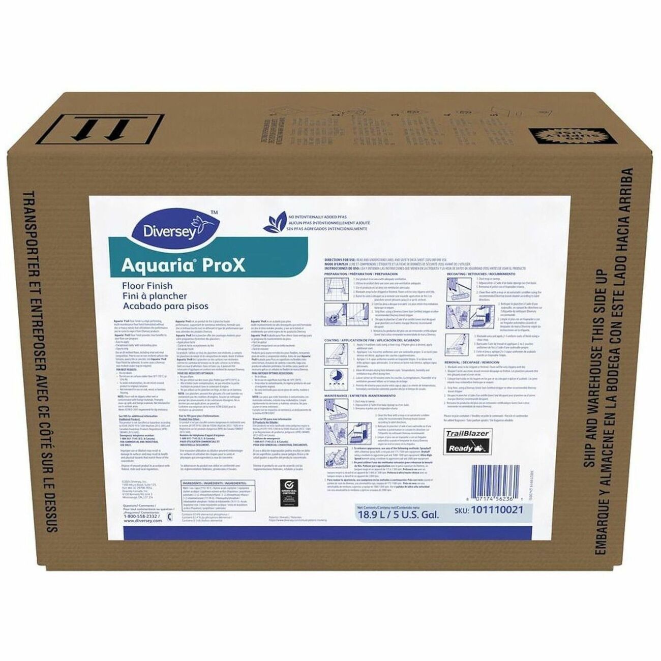 Diversey Finish Floor Prox 5Gal