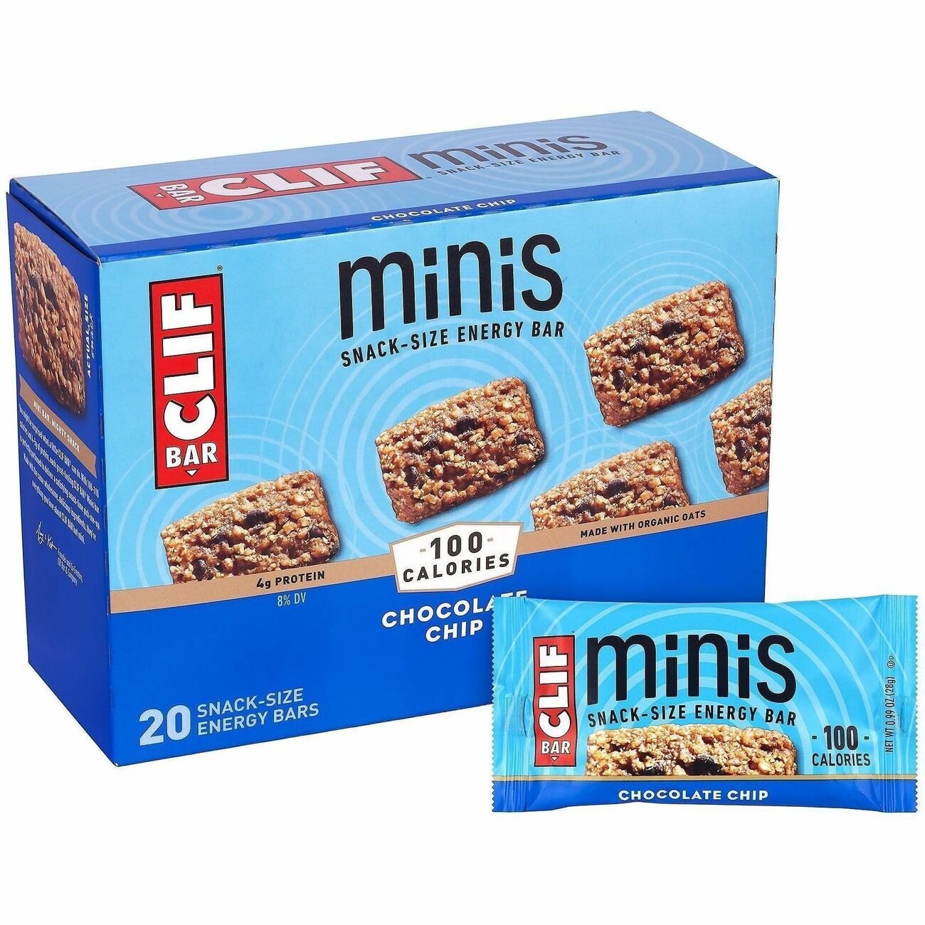 Food Clif Mini Choc 20Ct
