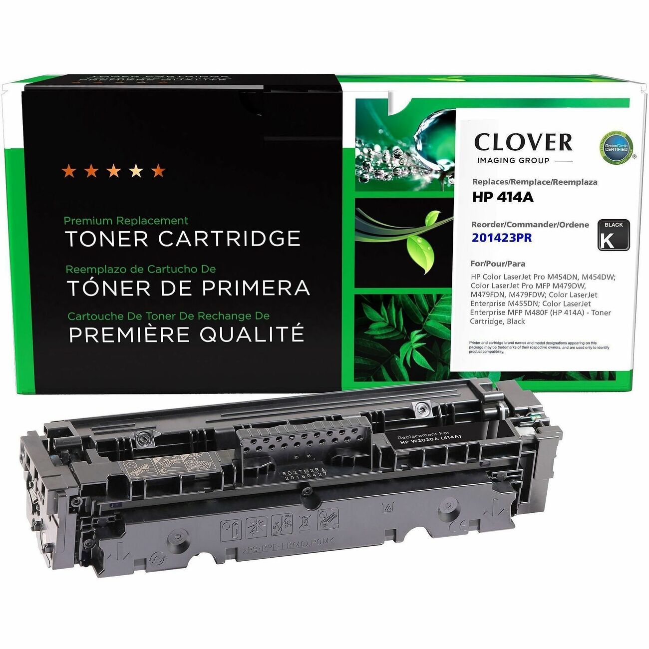 Elite Image Crtdg Lsr Hp 414A Bk