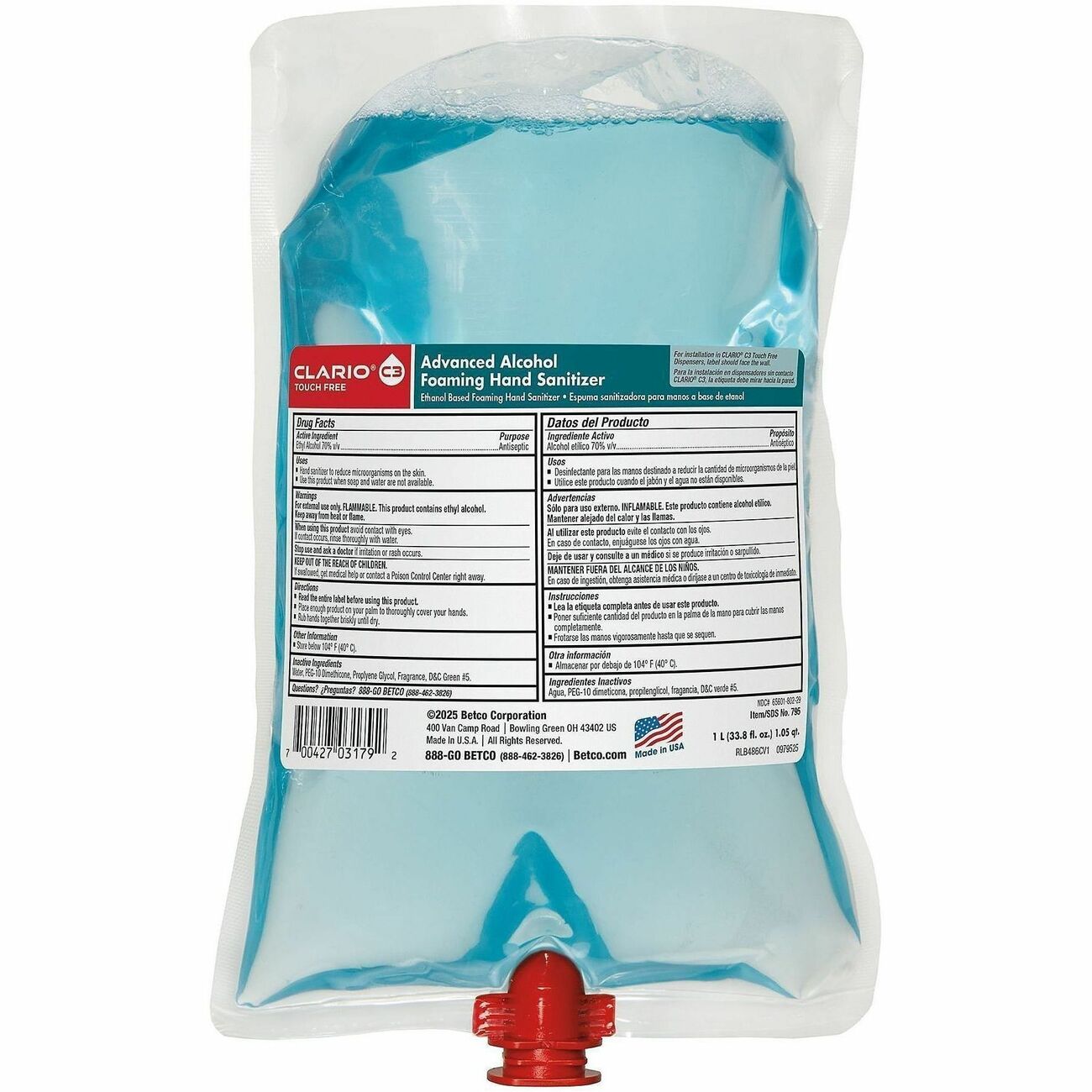 Refill C3 Tf Alc Foam