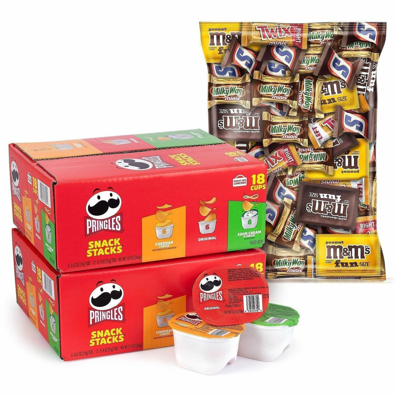 Food Mars & Pringles 36Ct