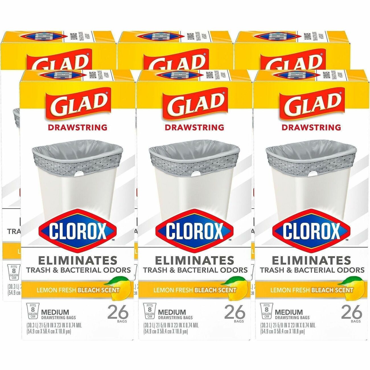 Clorox Trashbag Drawstring Ln