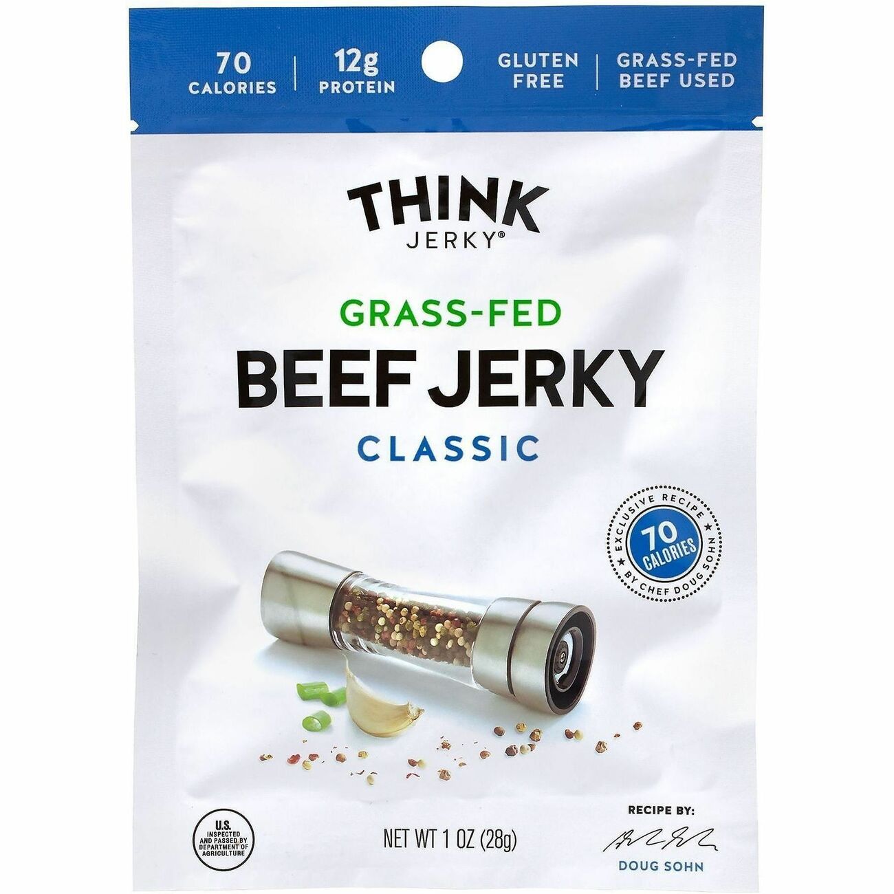 Food Think Jerky Beef Jrky 12C