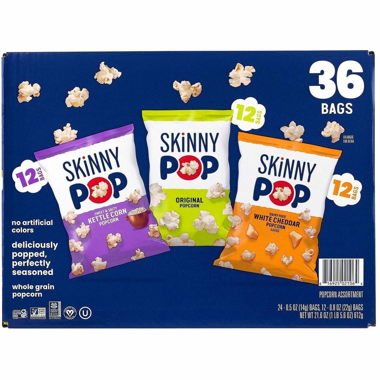 Food Popcrn Skinny Vrt 36