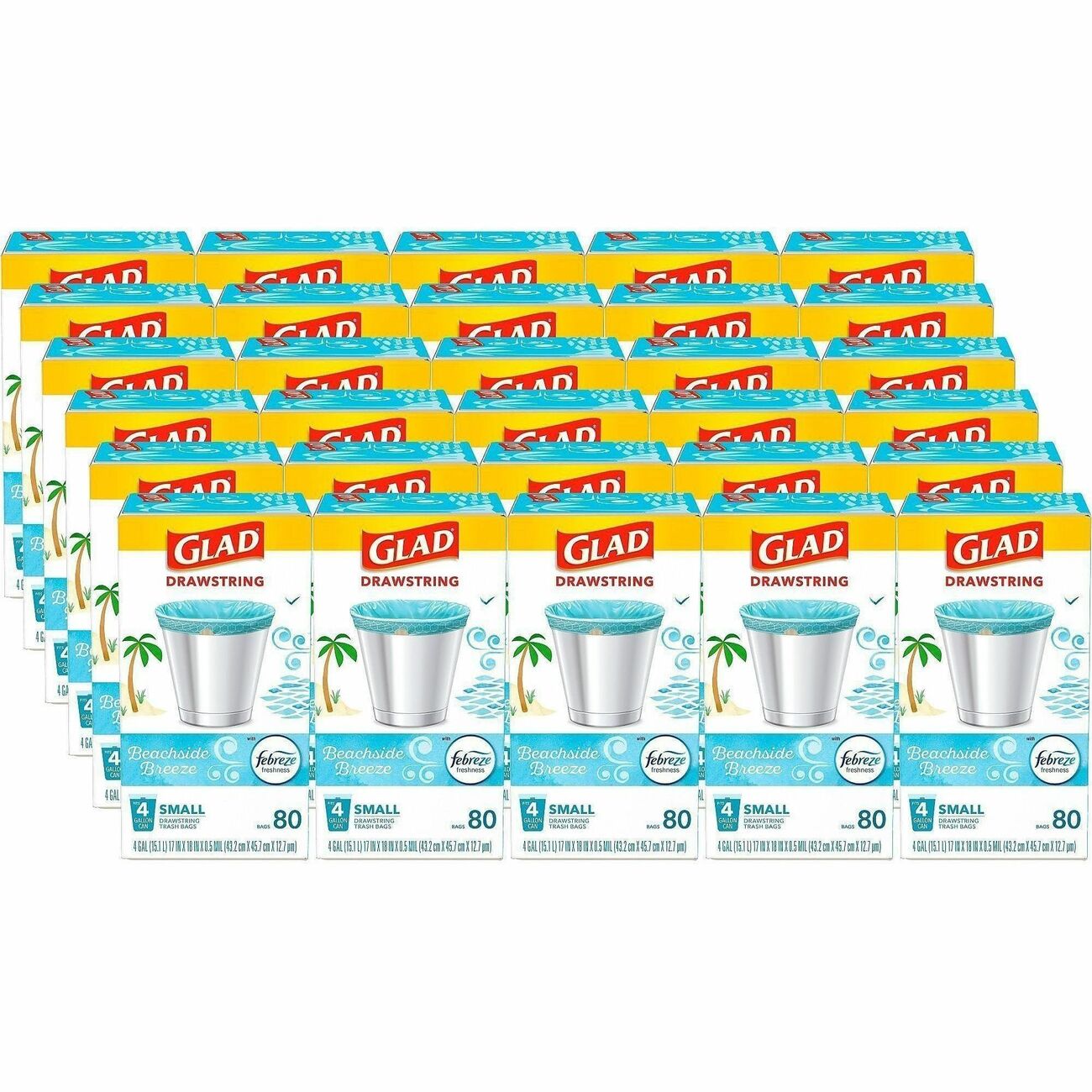 Clorox Trashbag Drawstring 8Gal