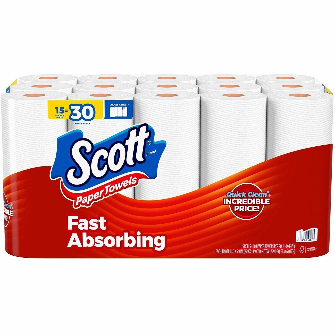 Kimberly-Clark Professional Paper Towel 15Roll 108Shts