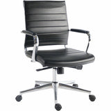 Lorell Tempo Modern Mid-Back Manager Chair