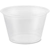 Cup Portion Plastic Clr 4Oz