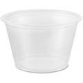 Cup Portion Plastic Clr 4Oz