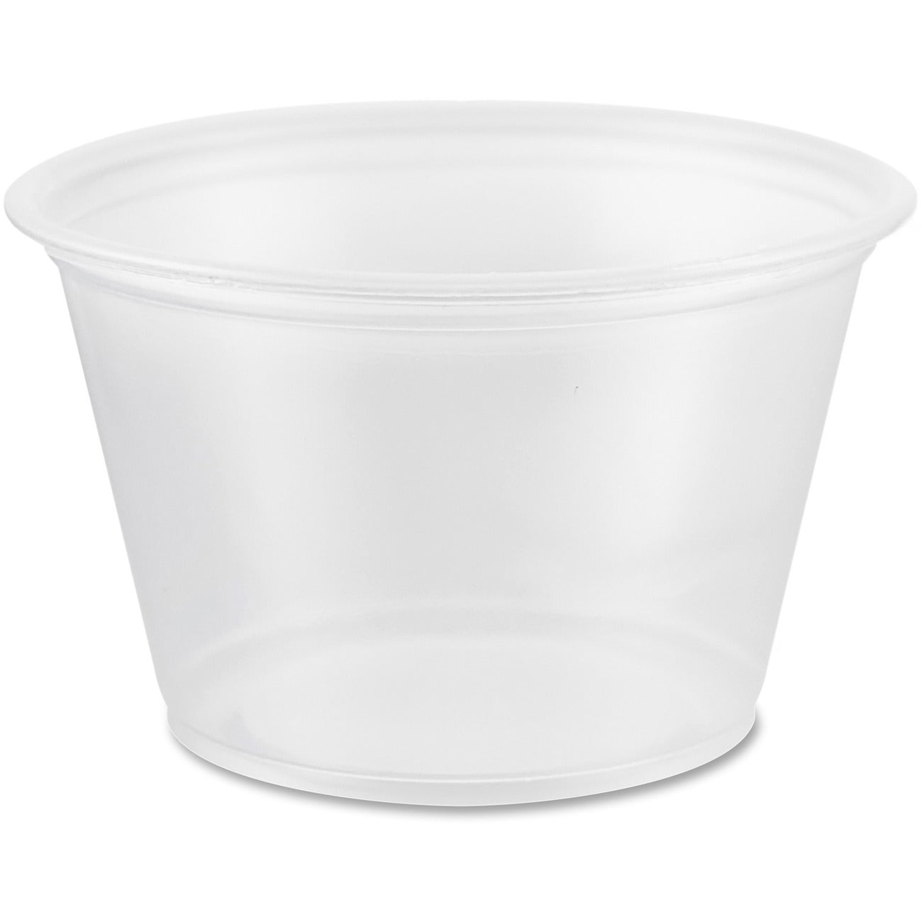 Cup Portion Plastic Clr 4Oz