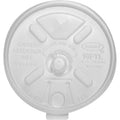Lid Cup Foldtab Straw 12-24
