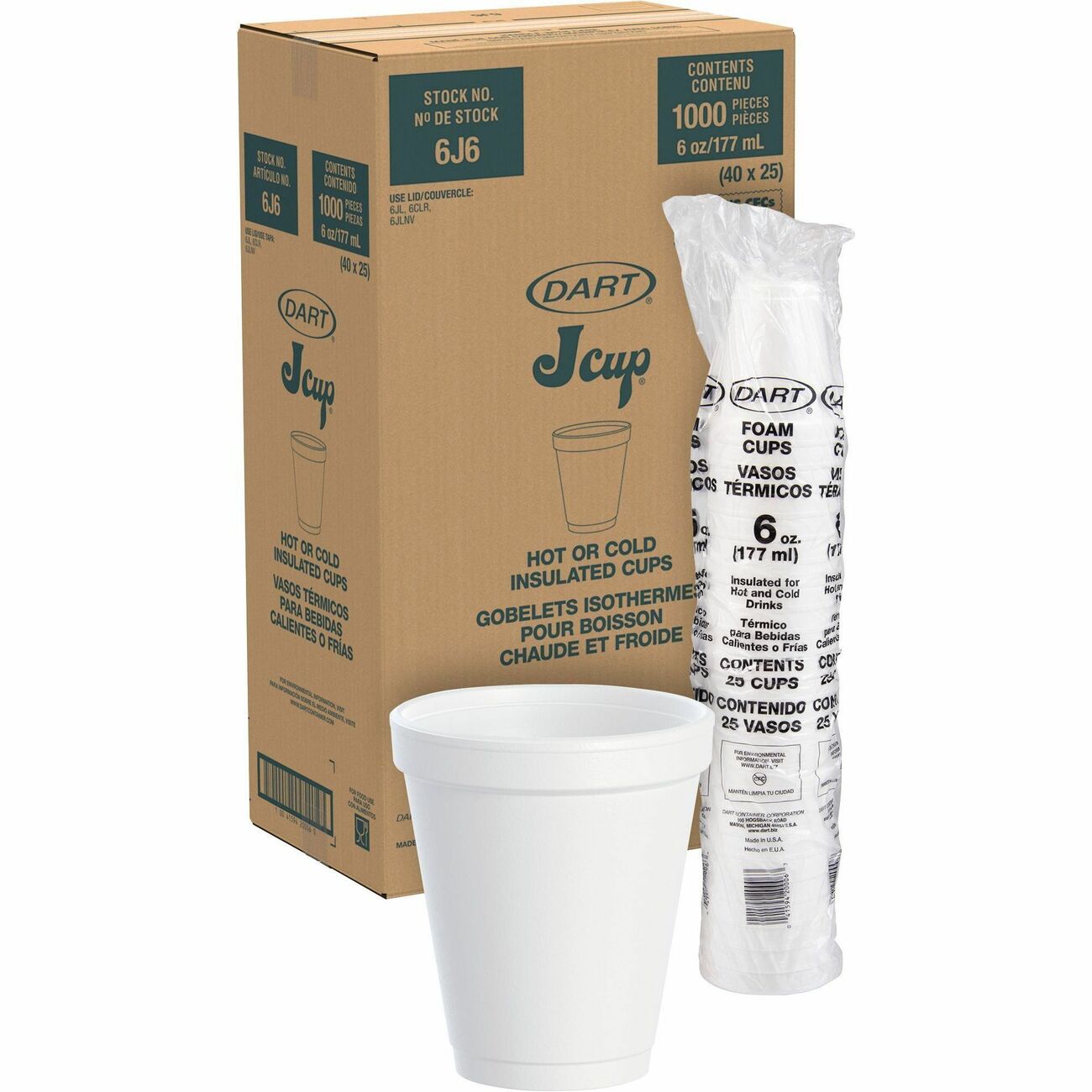 Cup Foam 6 Oz.