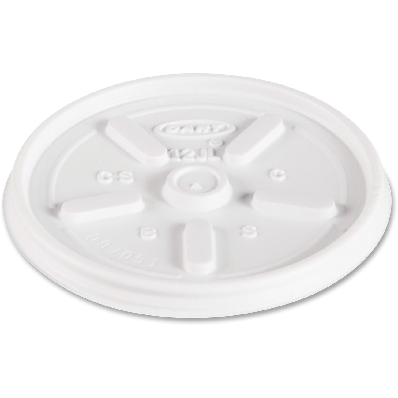 White Vent Lid 12Jl