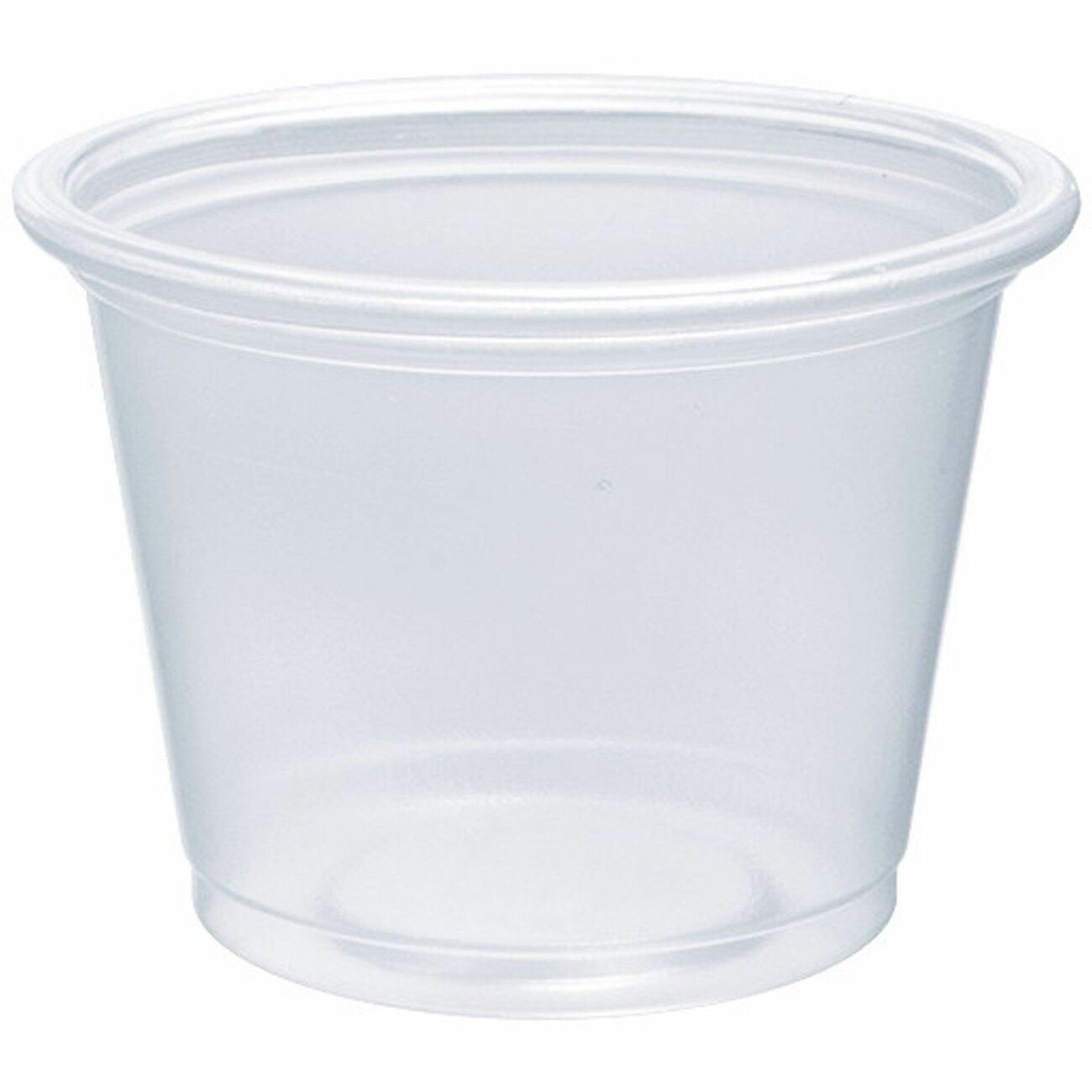 Cup Plastic Clr 1Oz