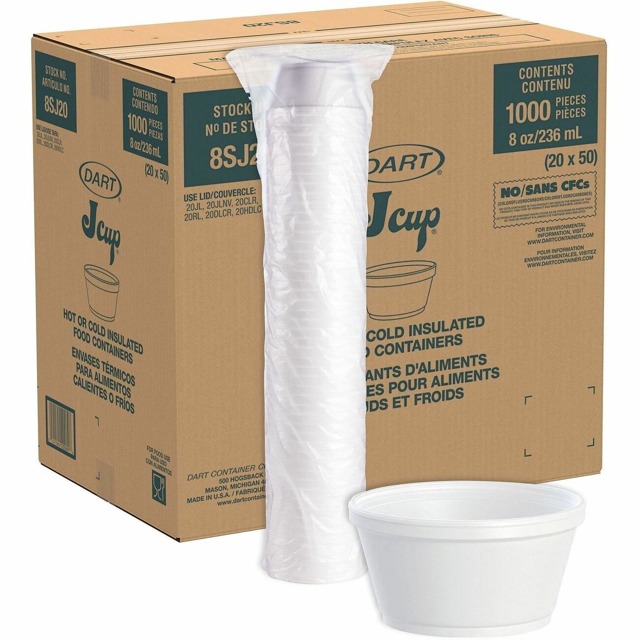 Container Insulated 8Oz