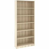 Lorell Sturdy 6-Shelf Bookcase