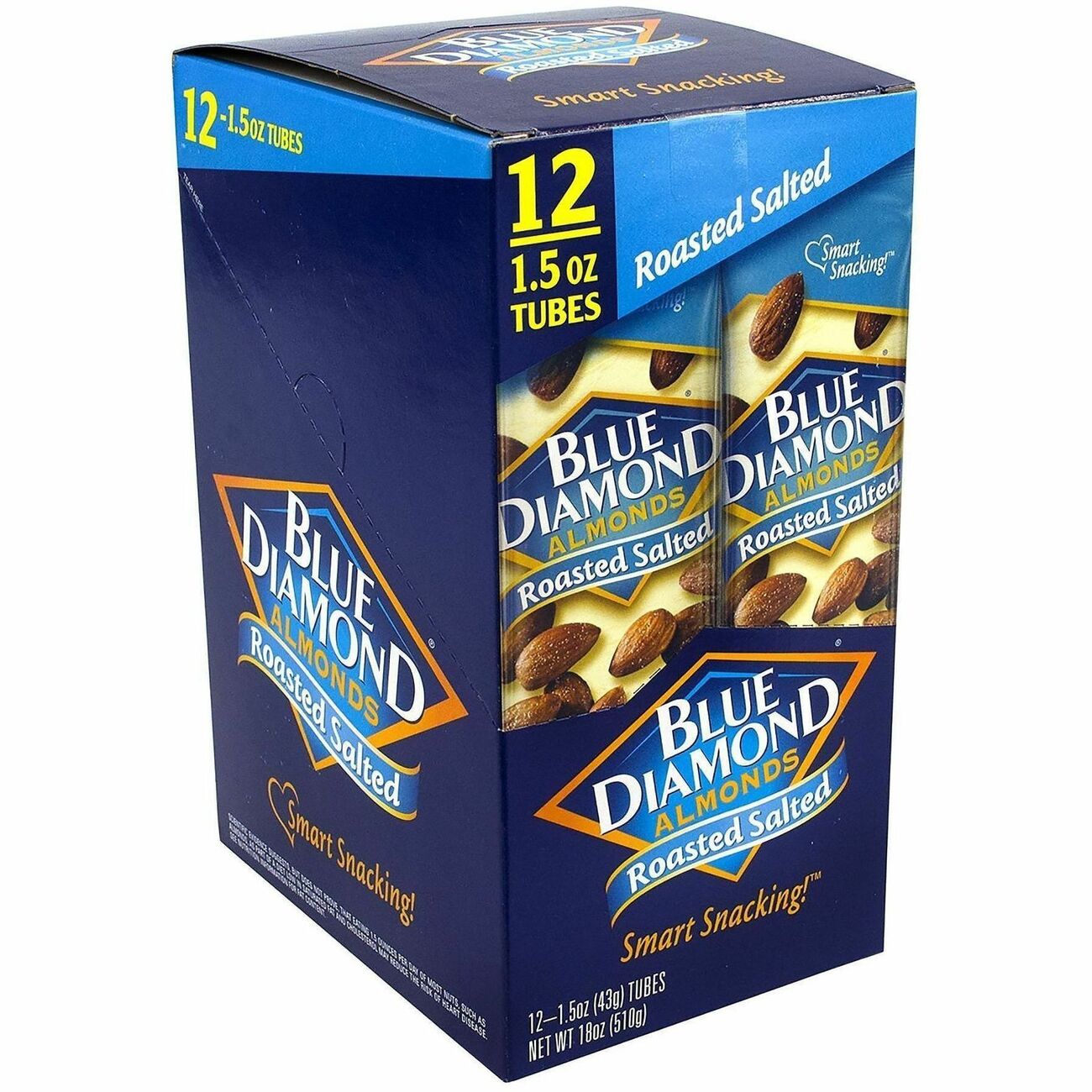 Food Slt Almonds 12Ct
