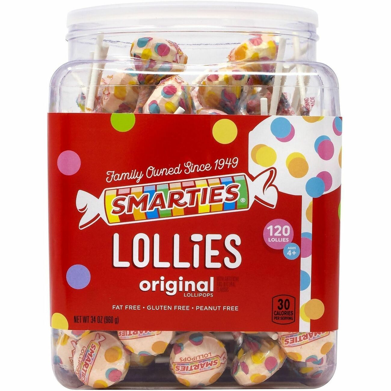 Candy Smarties 120Ct