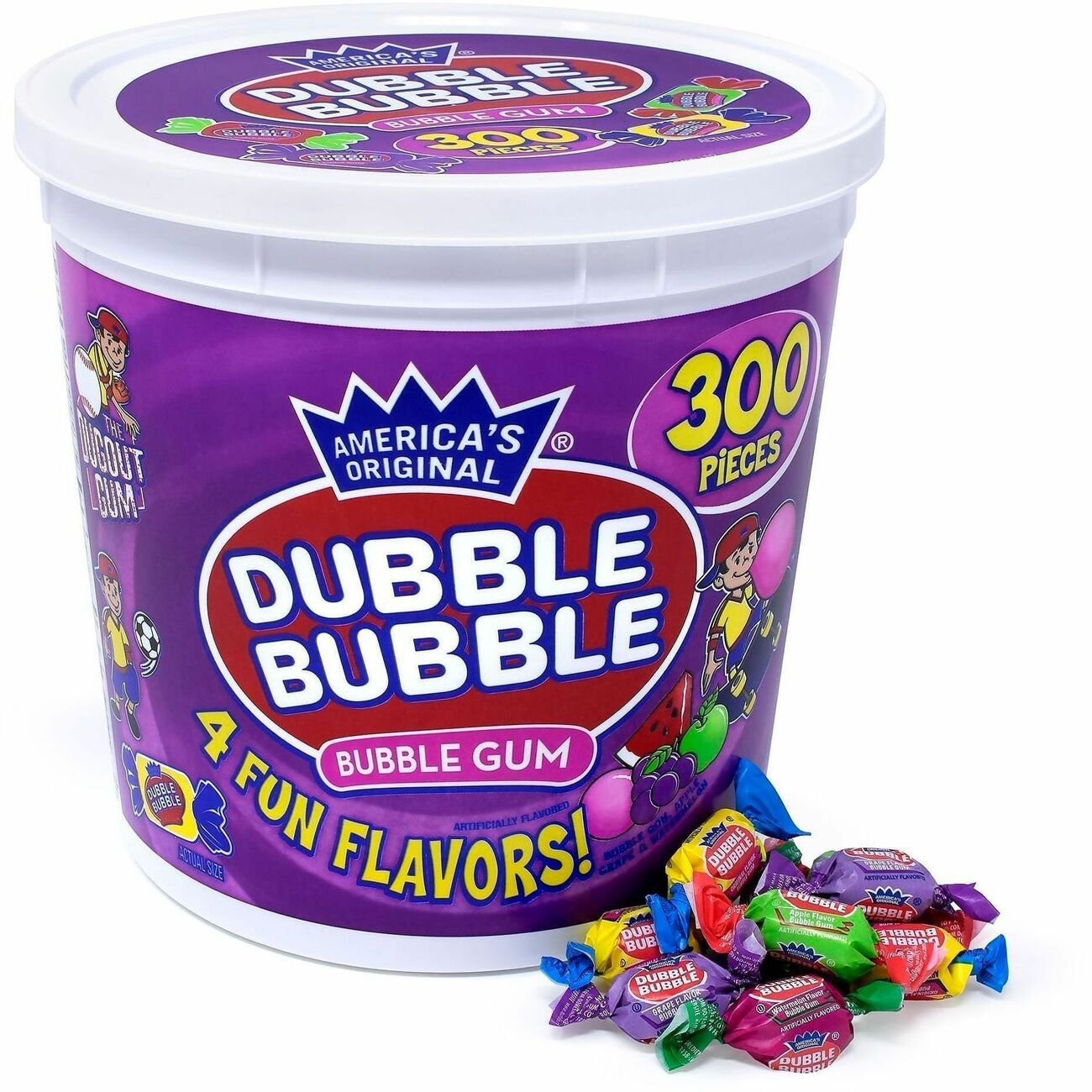 Gum Dubble Bub 300Ct