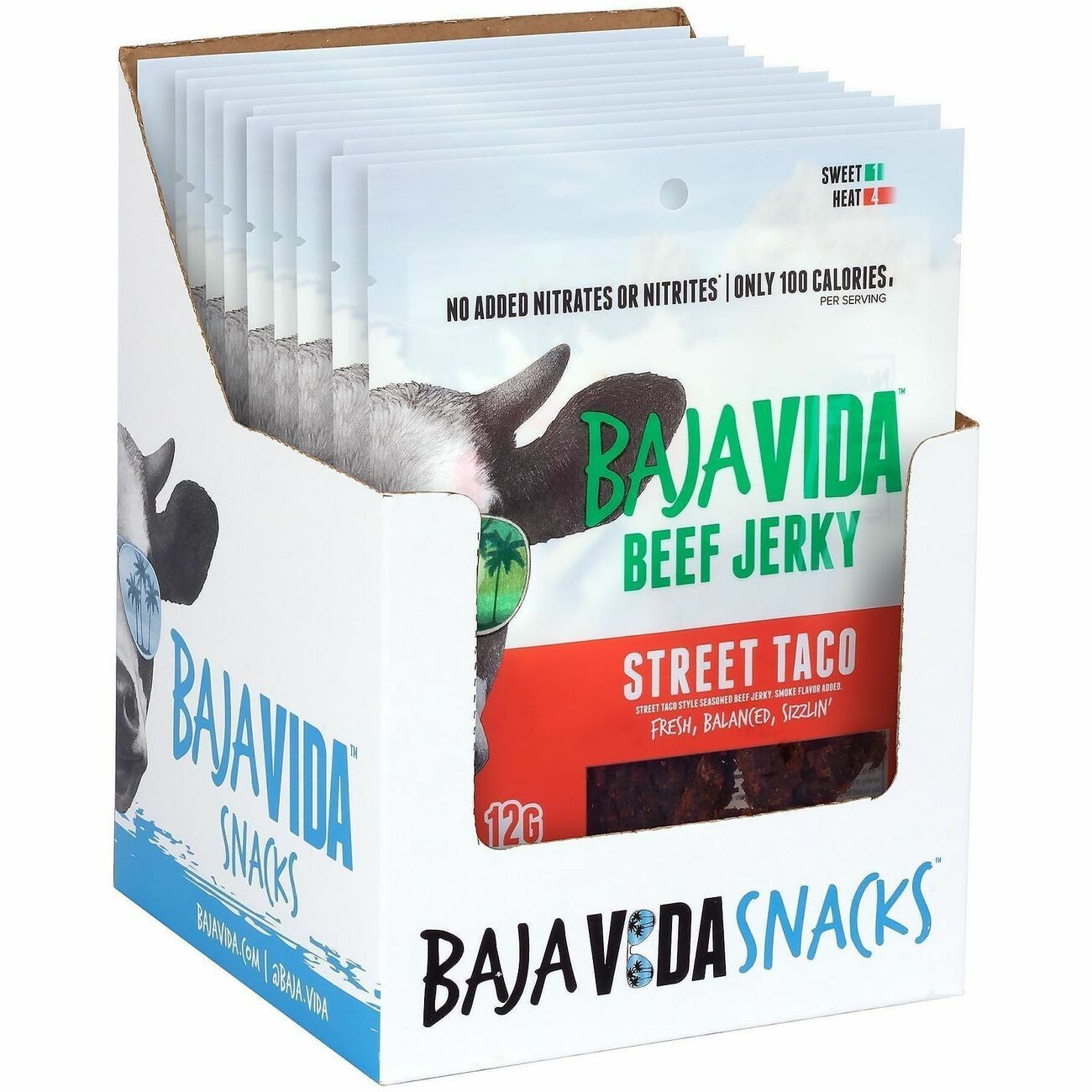 Food Jerky Taco 12Ct