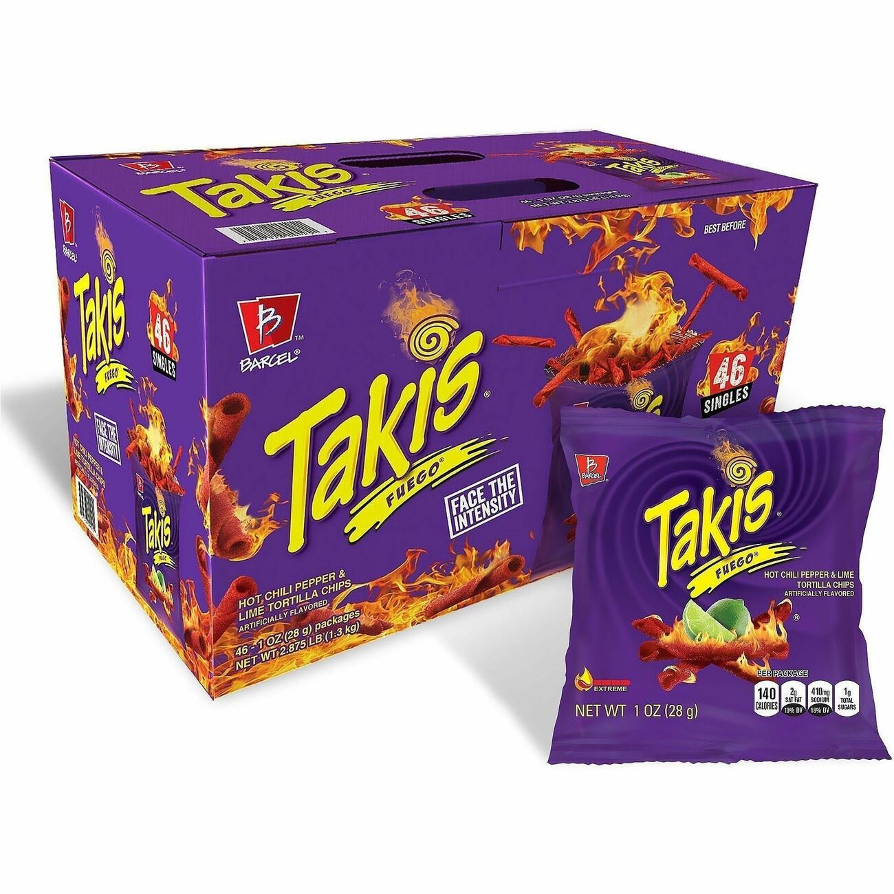 Food Takis Fuego 46Ct