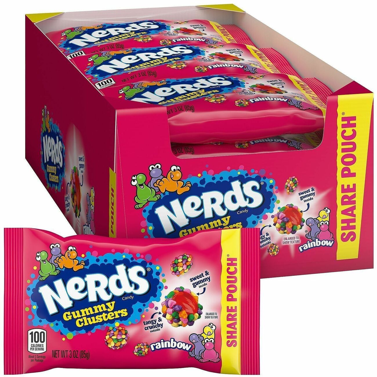Candy Nerds Rnbw 12Ct