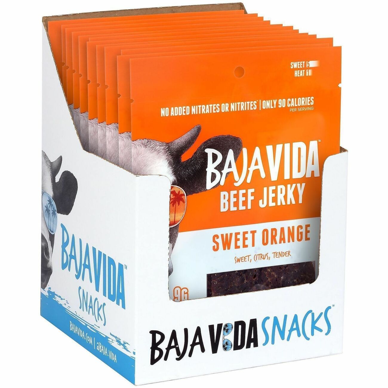 Food Jerky Swt Orng 12Ct
