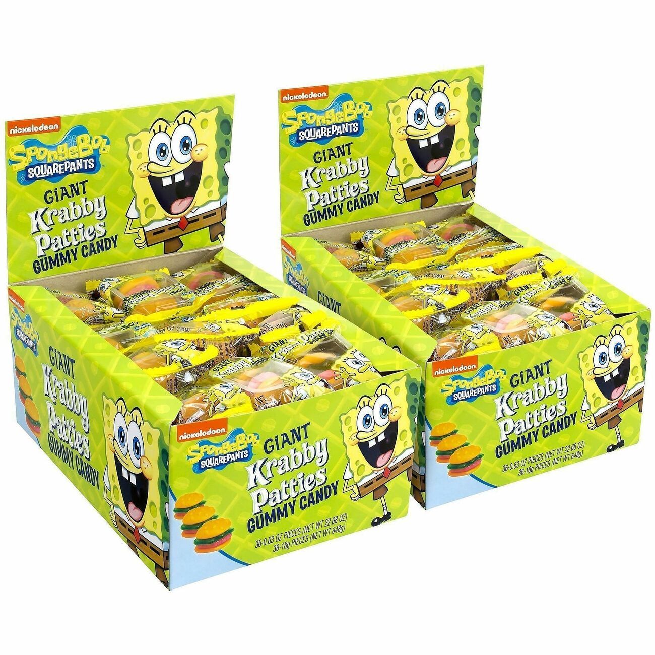 Food Spongebob Krabby 2Pk