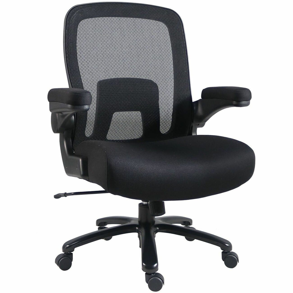 Lorell Big & Tall Flip Arm Chair