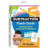 Shell Education Teacher Created Materials Subtraction Flash Cards