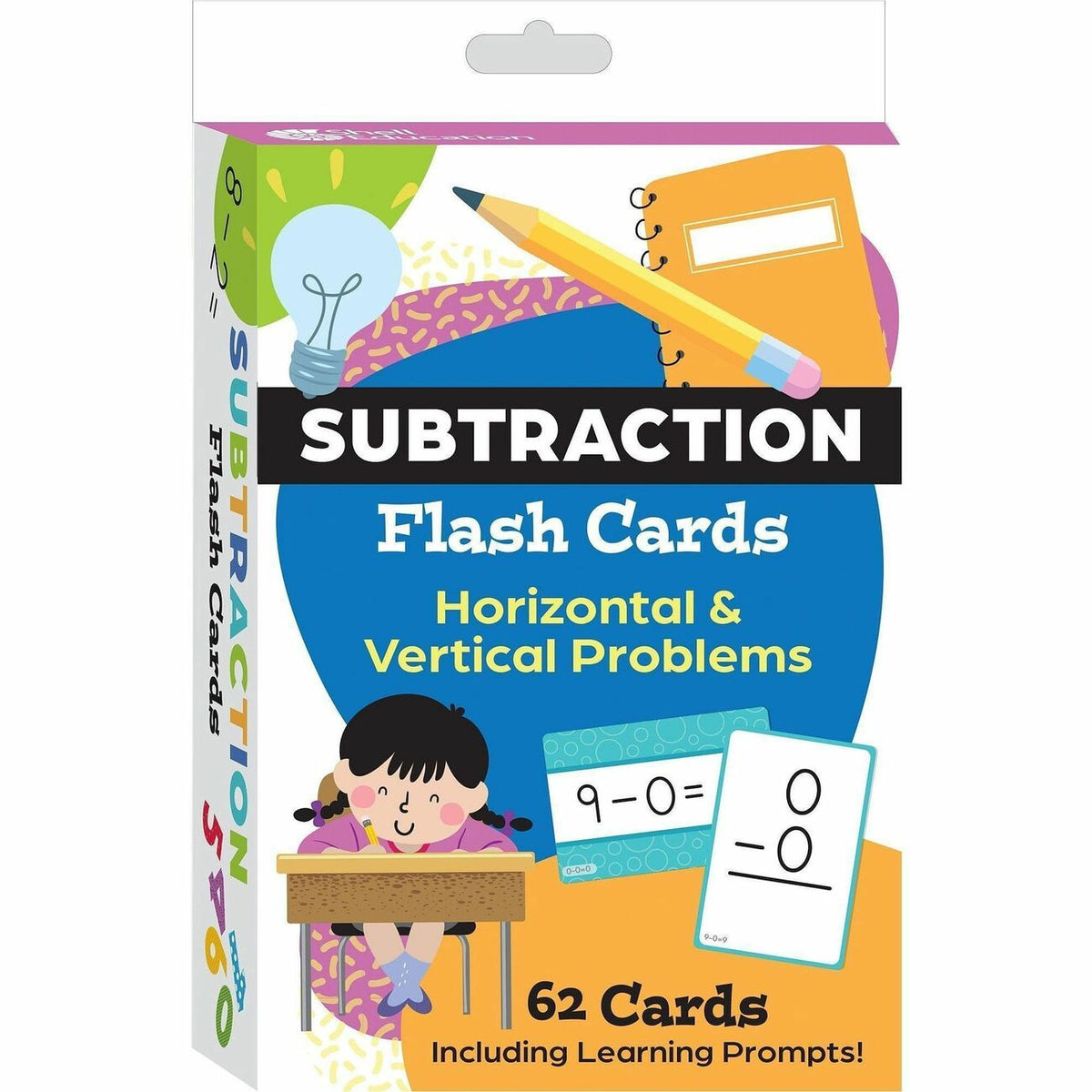 Shell Education Teacher Created Materials Subtraction Flash Cards