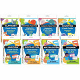 Shell Education Teacher Created Materials Math Alphabet & Literacy Flash Cards Set