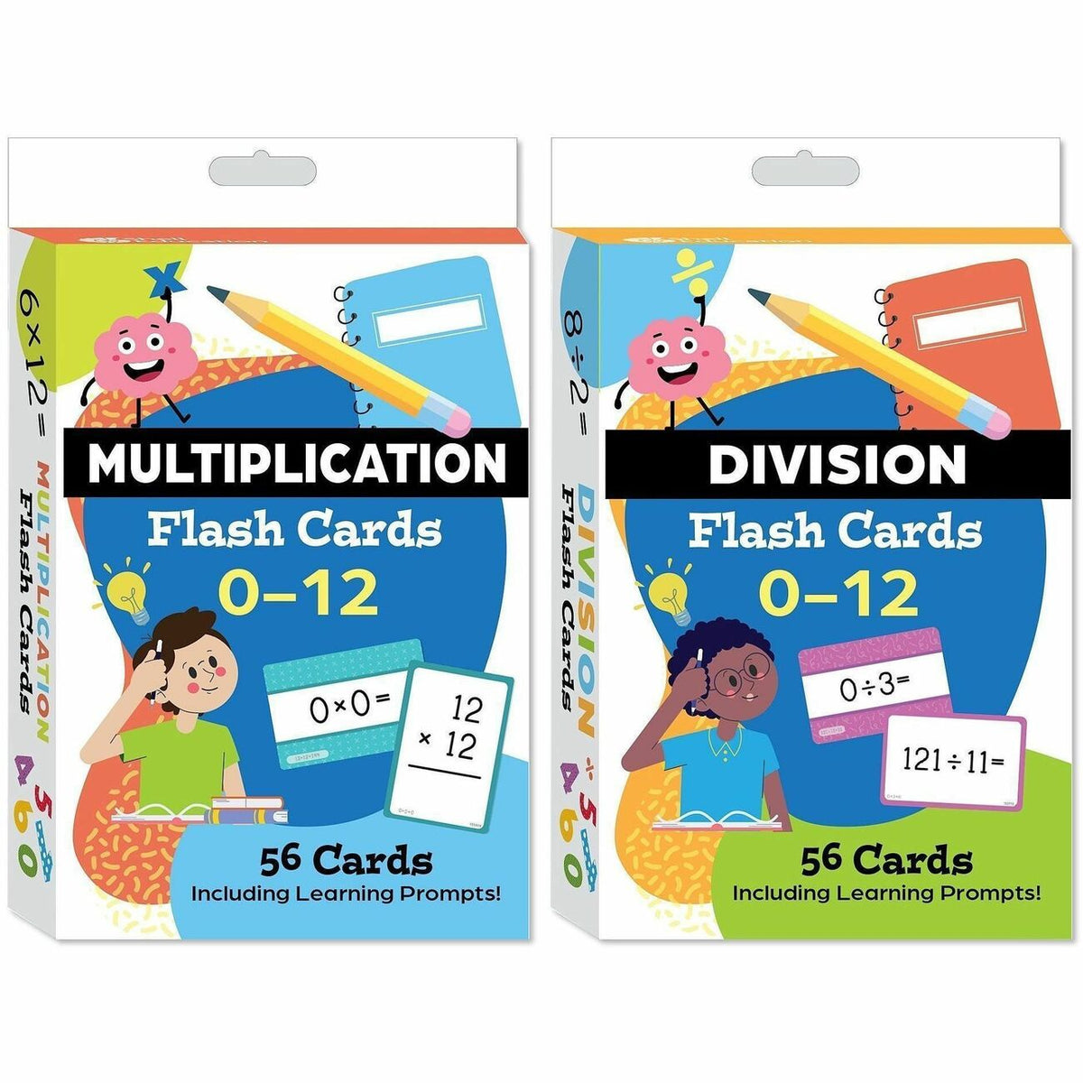 Shell Education Teacher Created Materials Multiplication & Division Flash Cards Set