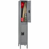 Tennsco Double-Tier Steel Lockers