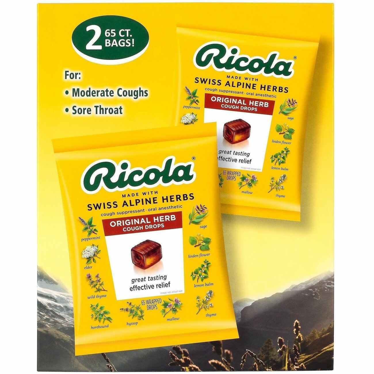 Grocery Ricola 130Ct