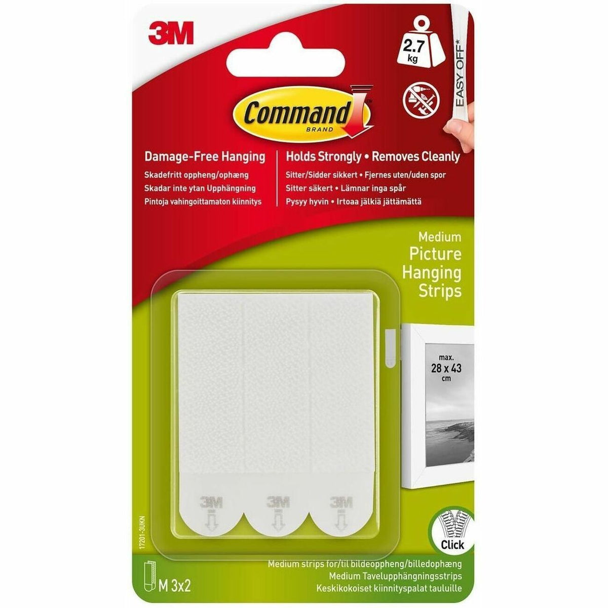 Command Medium Adhesive Picture Hanging Strips