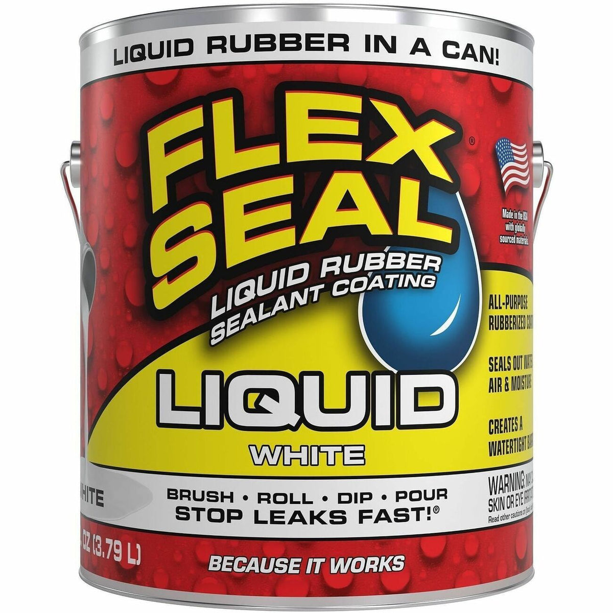 Rubber Liquid 1 Gallon Wht