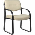 Chair Side Sledbase Beige